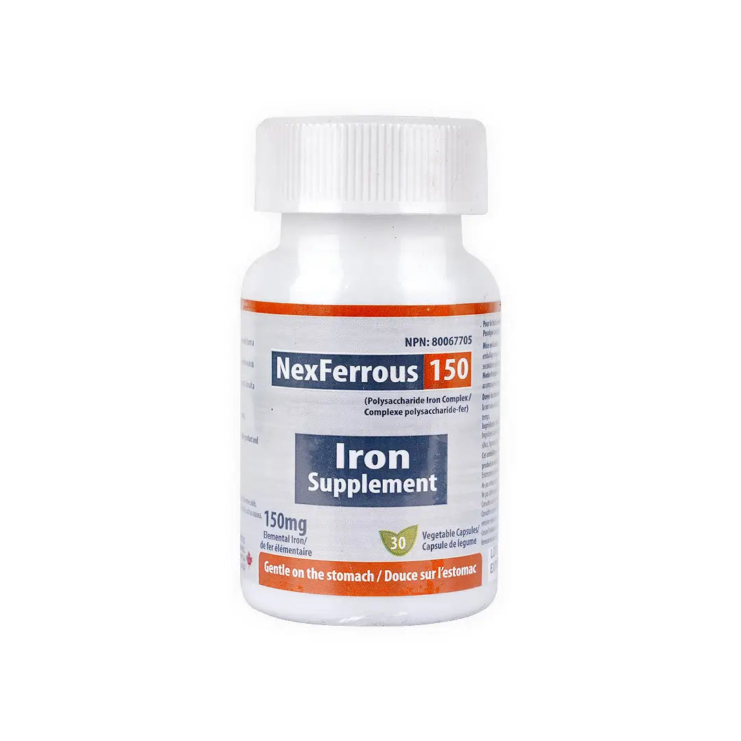 Nexferrous 150Mg Iron Supplement 30Cap