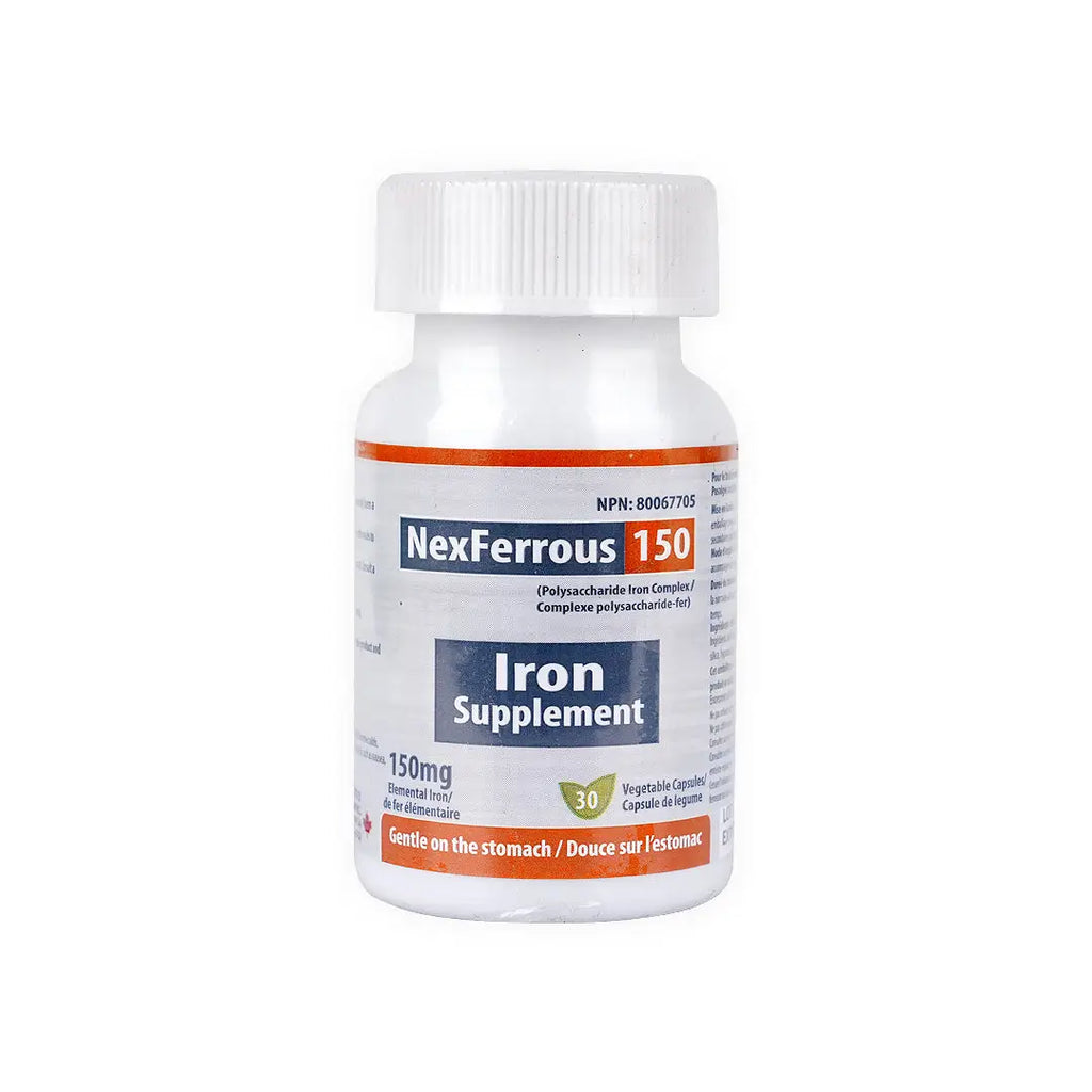Nexferrous 150Mg Iron Supplement 30Cap