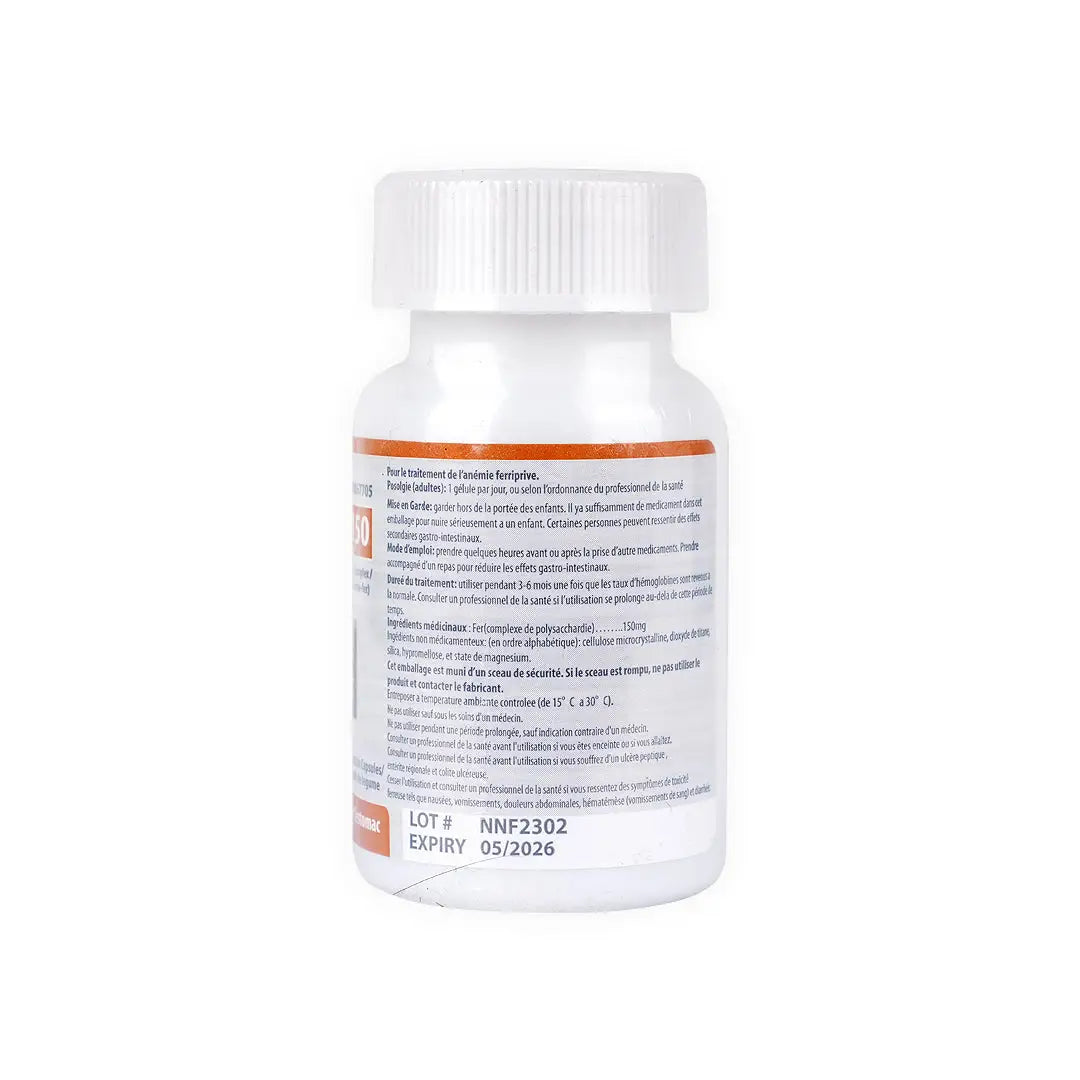 46599-Nexferrous 150Mg Iron Supplement 30Cap +2