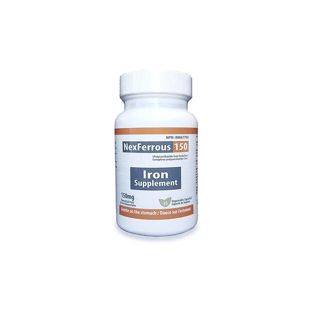 Nexferrous 150Mg Iron Supplement 30Cap