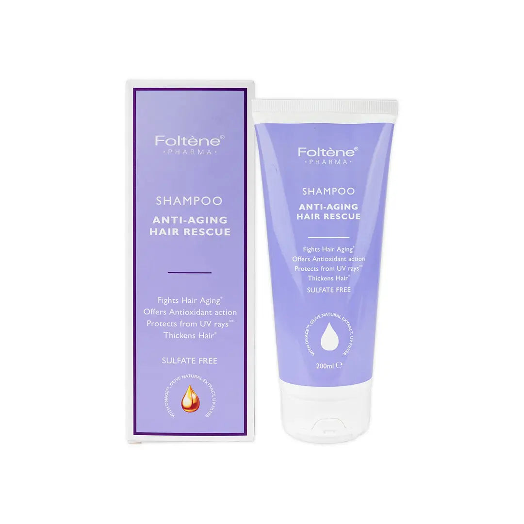 46624-Foltene Anti-Aging Hair Rescue Shampoo 200Ml +1