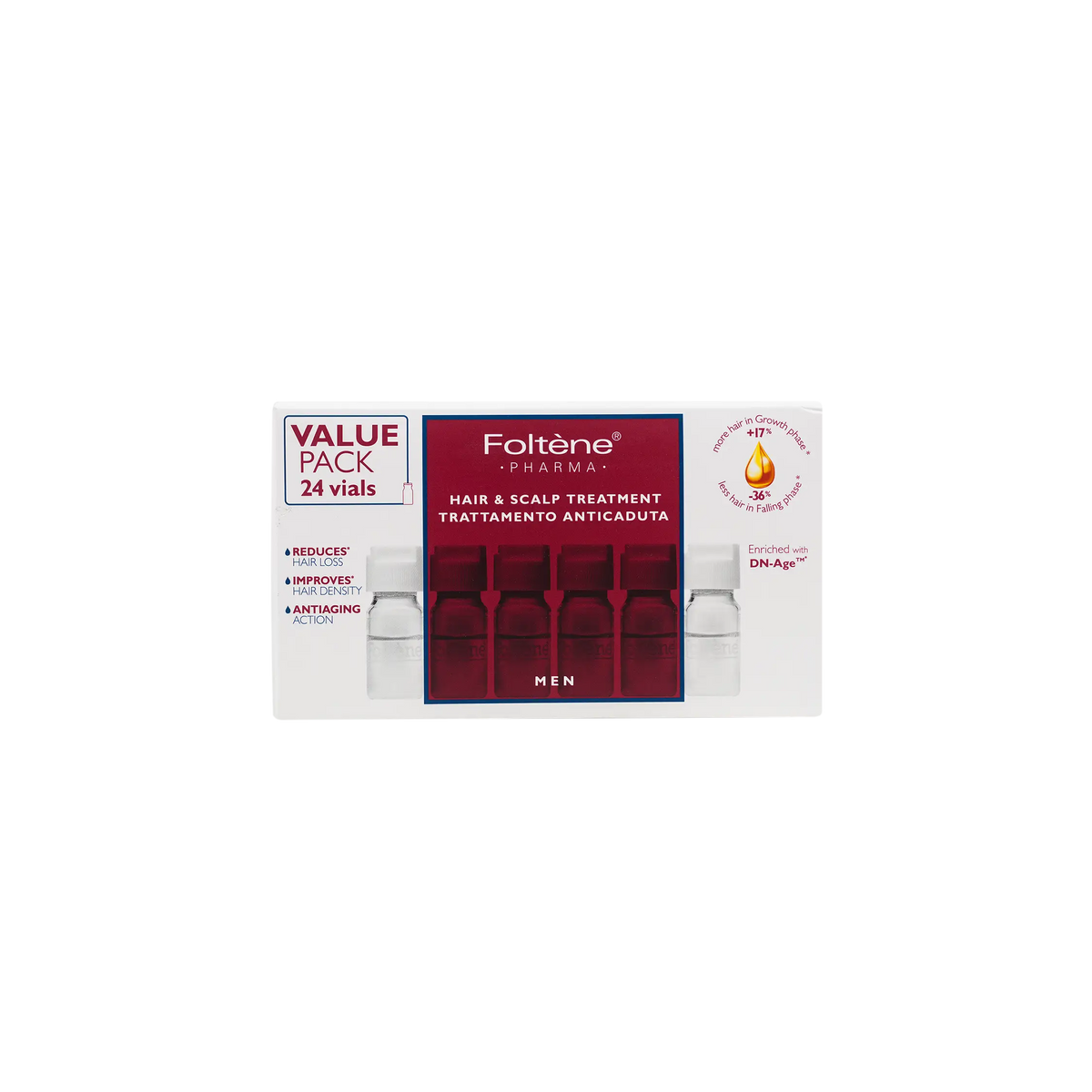 46626-Foltene Men Value Pack-24 Vials