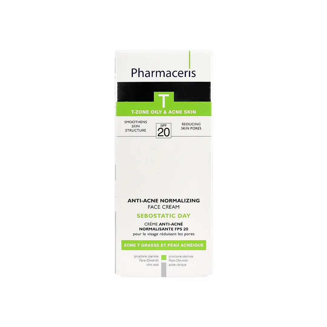 46630-Pharmaceris Sebostatic Day Face Cream 50Ml +2