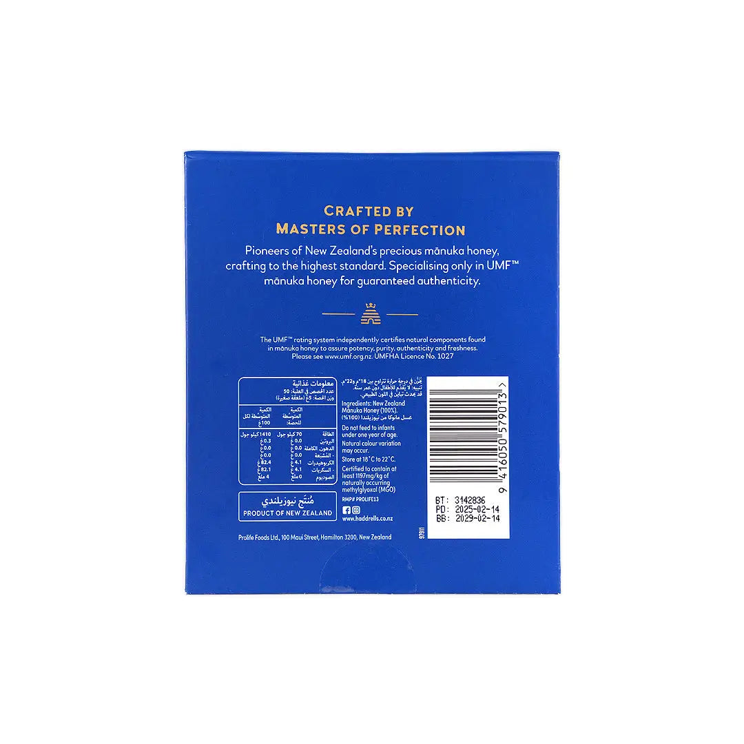 haddrells manuka honey umf25 250g
