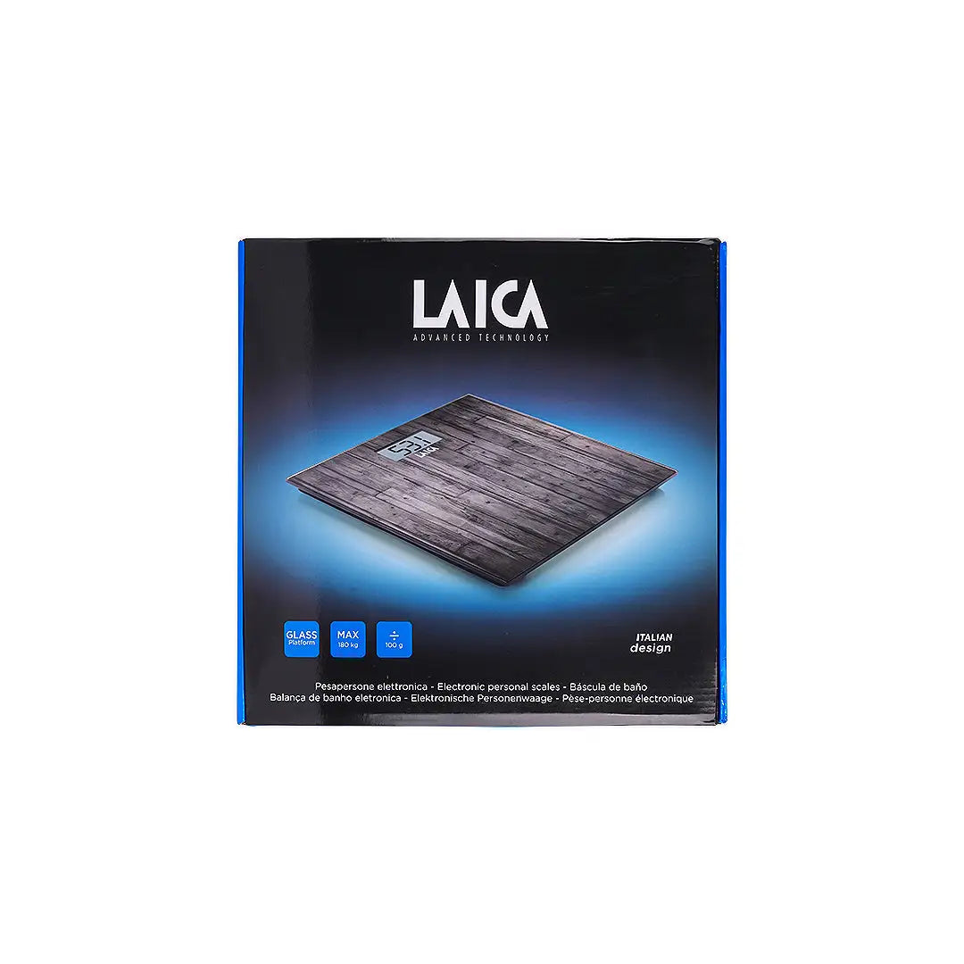 46681-Laica Electronic Scale Dark Wood-PS1065 +1