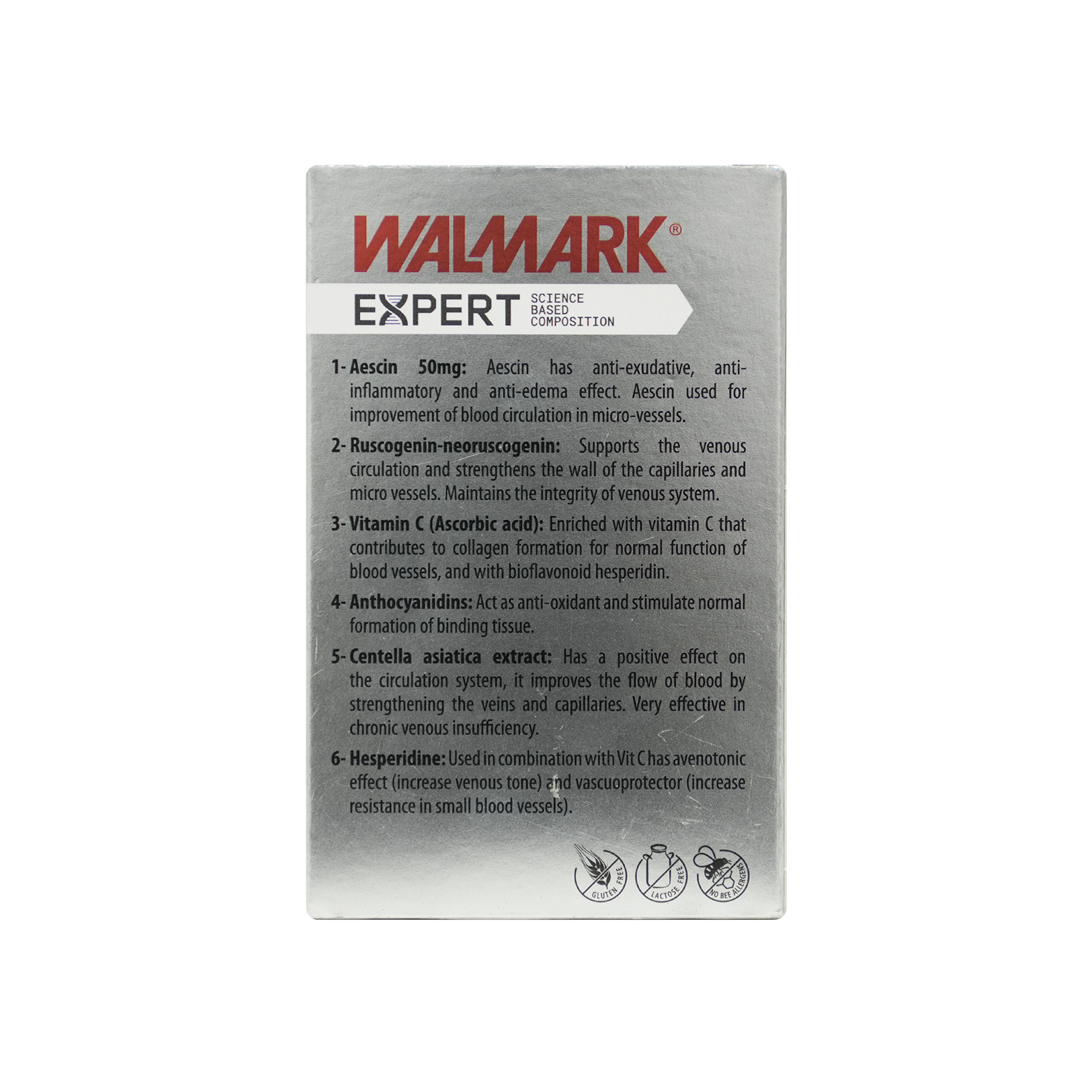 WALMARK EXPERT VARIXINAL 50MG 30TAB