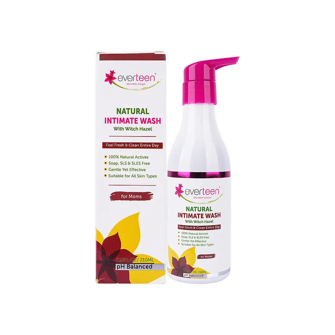 Everteen Natural Intimate Wash Witch Hazel 210Ml