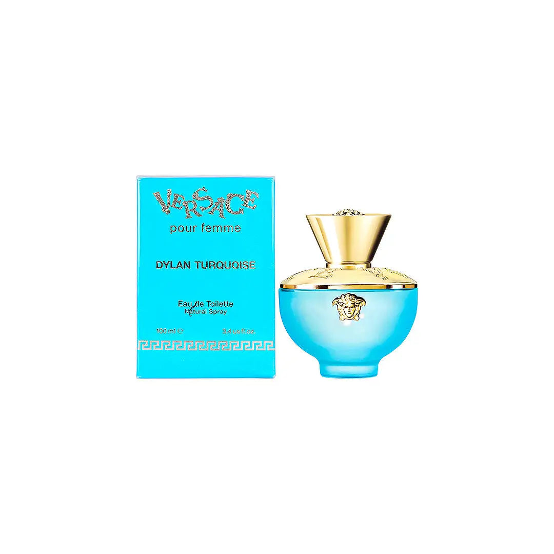 46868-Versace Pour Femme Dylan Turquoise EDT 100 ML +1
