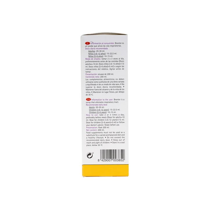46877-Bronter Cough Syrup 200Ml +5