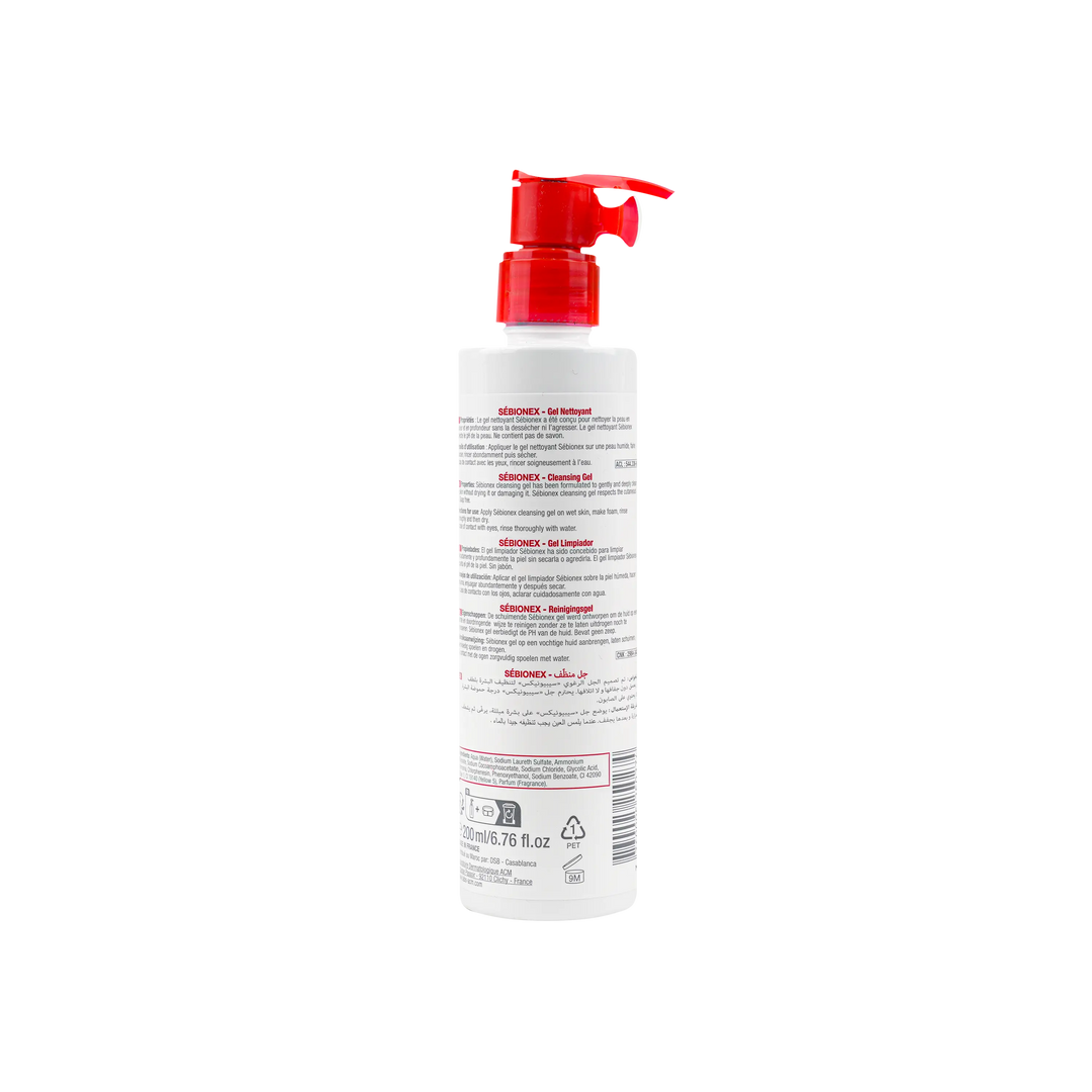46878-ACM Sebionex Cleansing Gel 200Ml +1