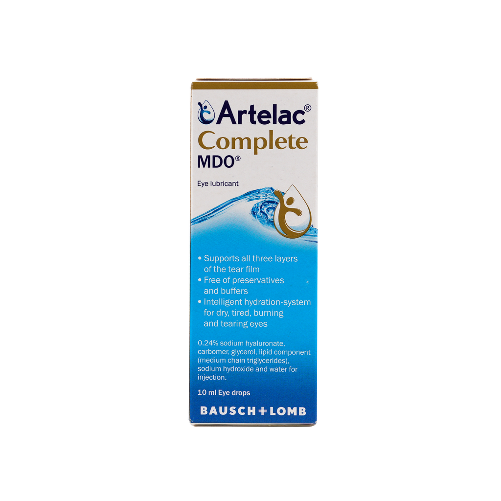 ARTELAC COMPLETE MDO EYE DROPS 10ML