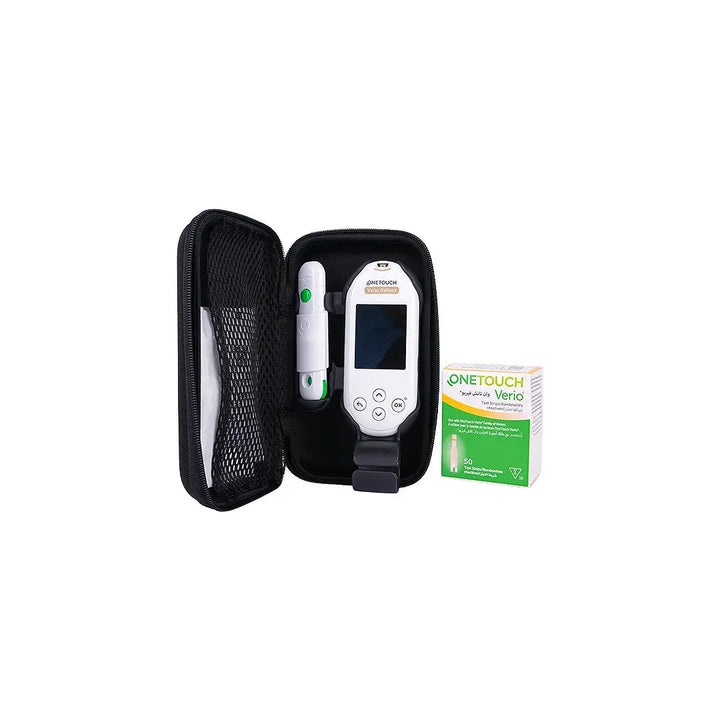 46887-One Touch Verio Reflect Glucometer+50 Strips +4