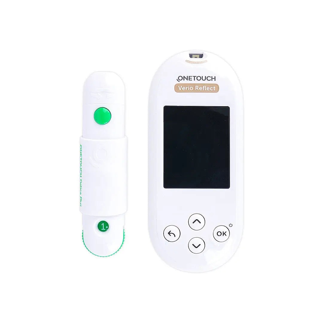46887-One Touch Verio Reflect Glucometer+50 Strips +2