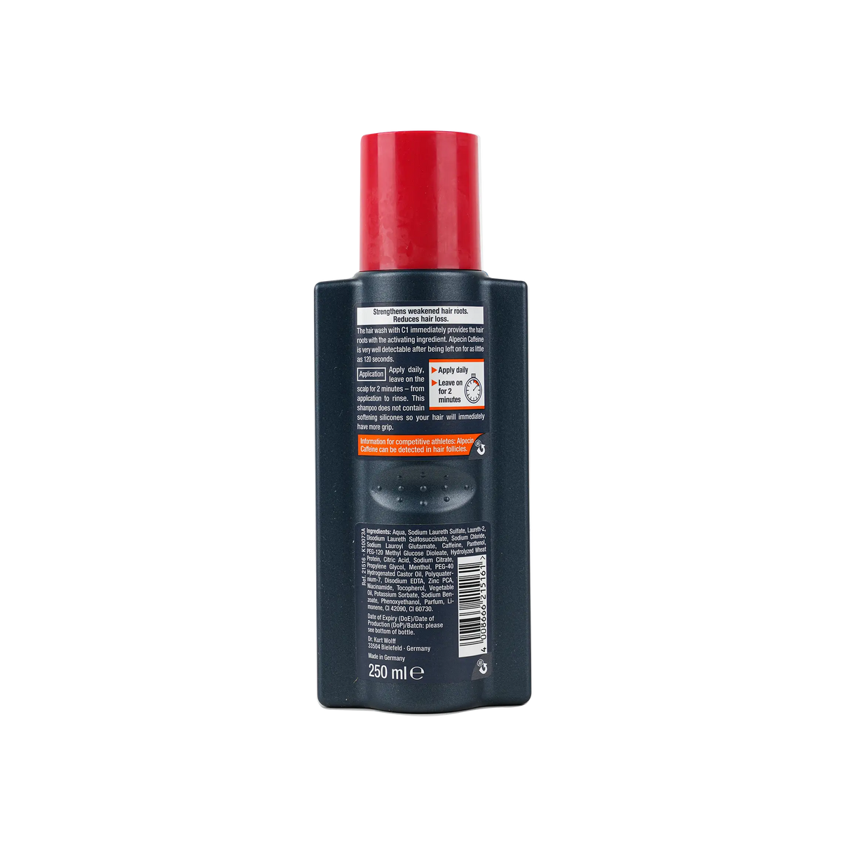 46888-Alpecin Caffeine Shampoo 250Ml +1