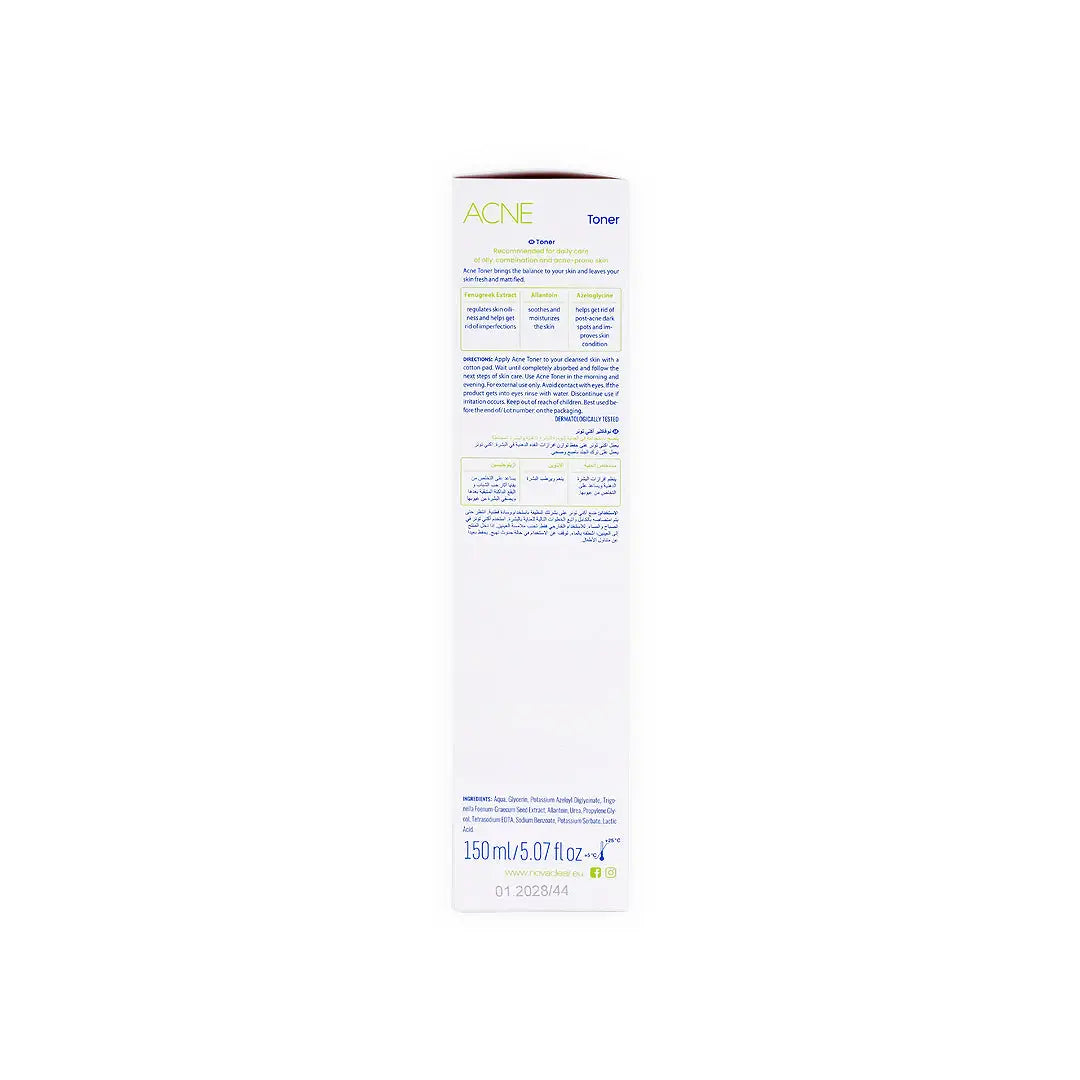 Novaclear Acne Oil Control Toner 150Ml