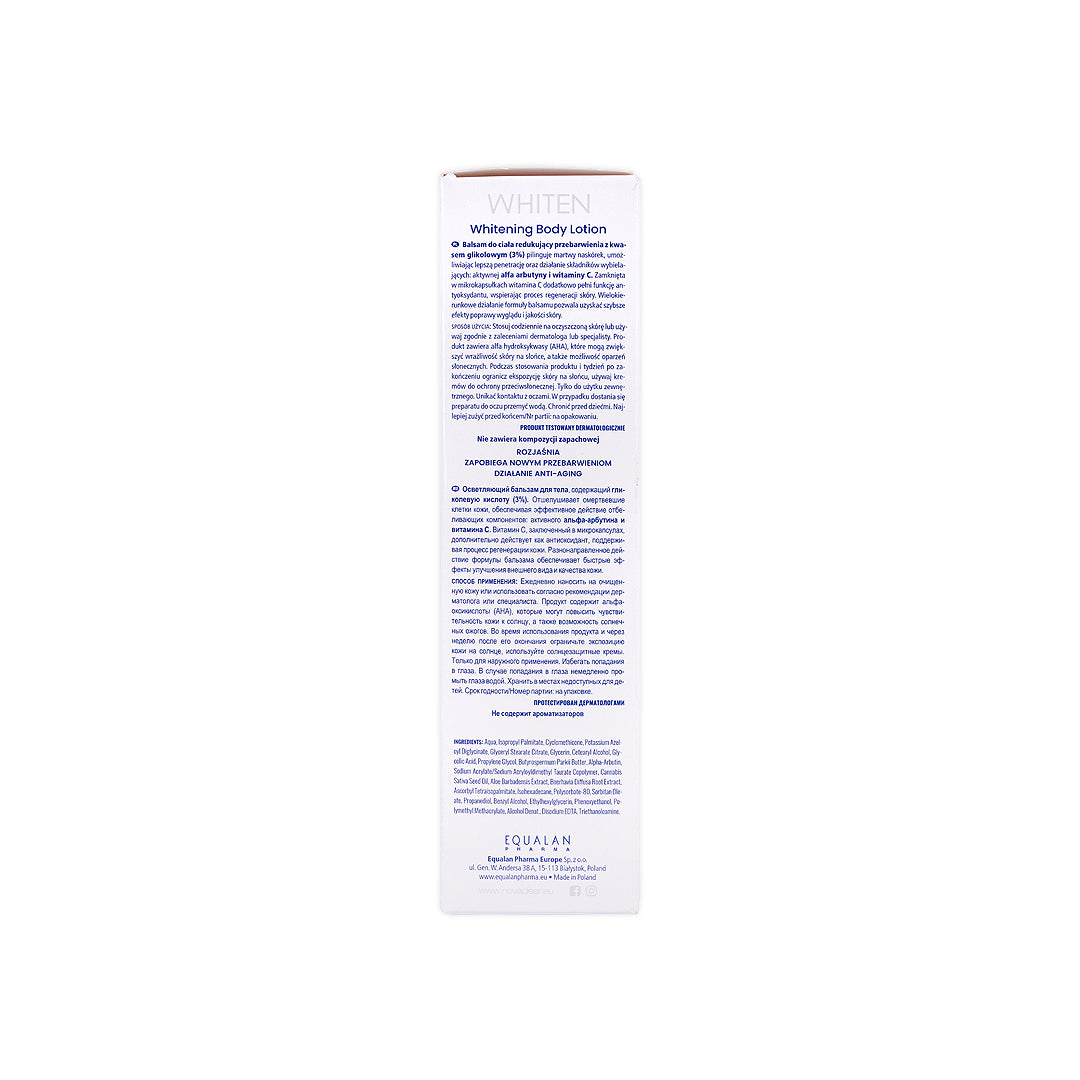 novaclear whitening body lotion 150ml