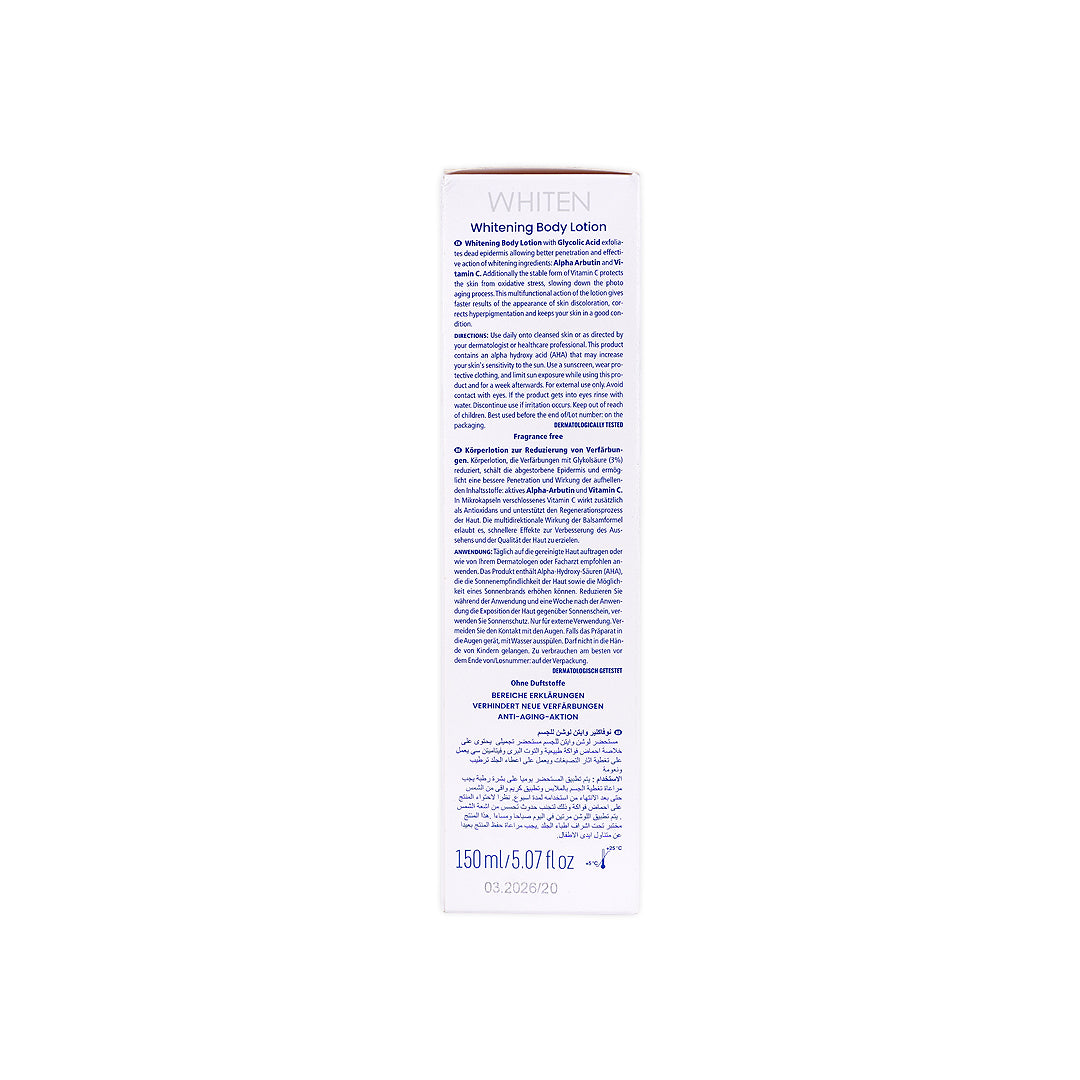 novaclear whitening body lotion 150ml