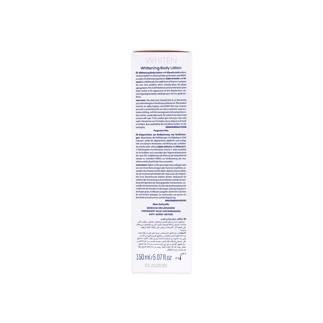 novaclear whitening body lotion 150ml