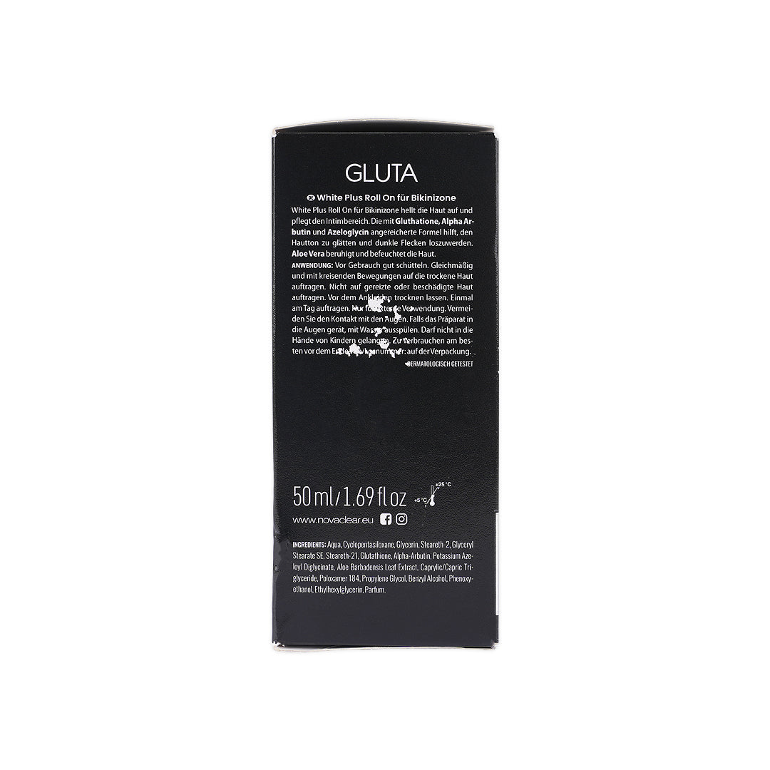 NOVACLEAR GLUTA WHITE PLUS INTIMATE ROLL ON 50ML