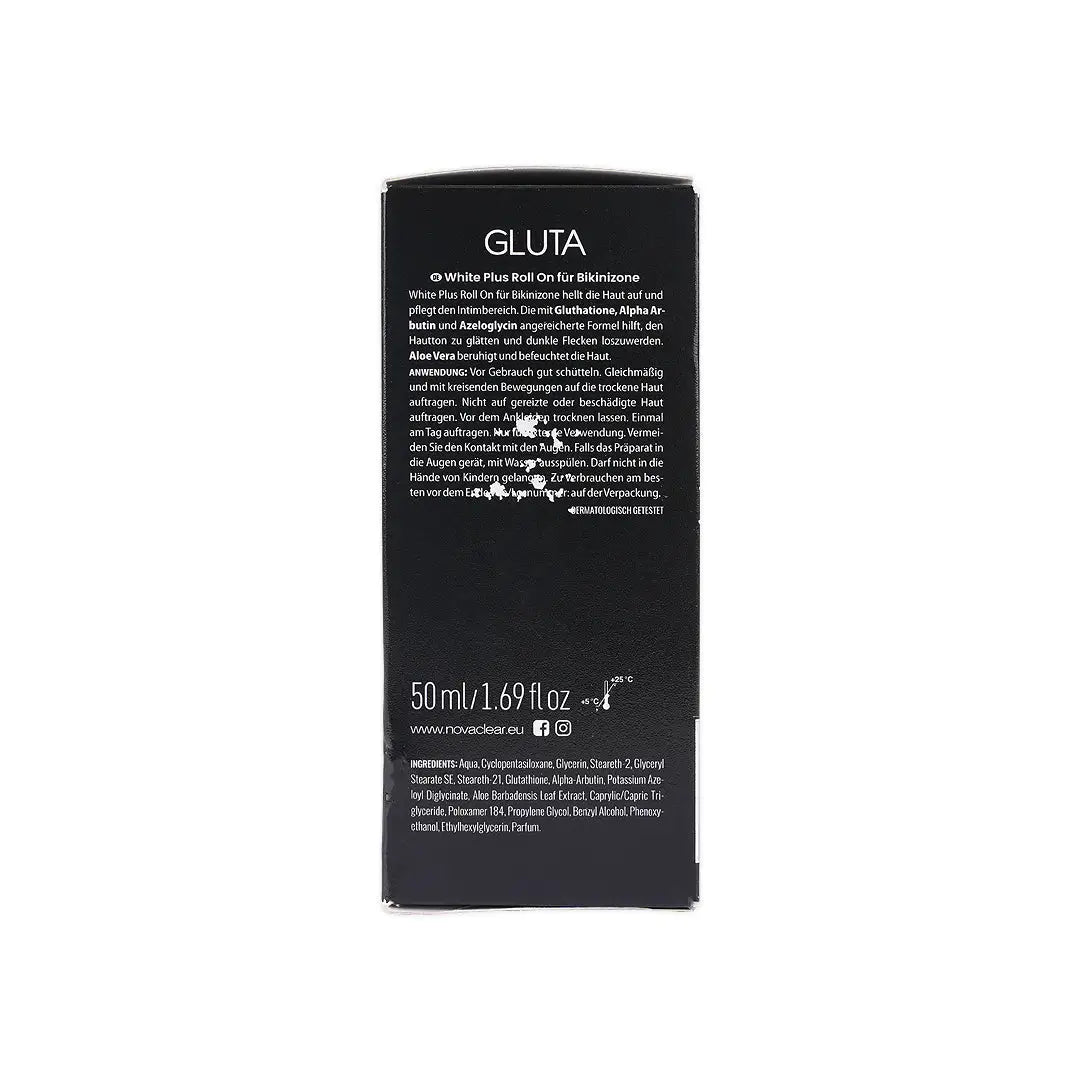 NOVACLEAR GLUTA WHITE PLUS INTIMATE ROLL ON 50ML