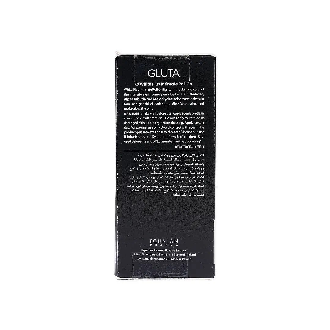 NOVACLEAR GLUTA WHITE PLUS INTIMATE ROLL ON 50ML