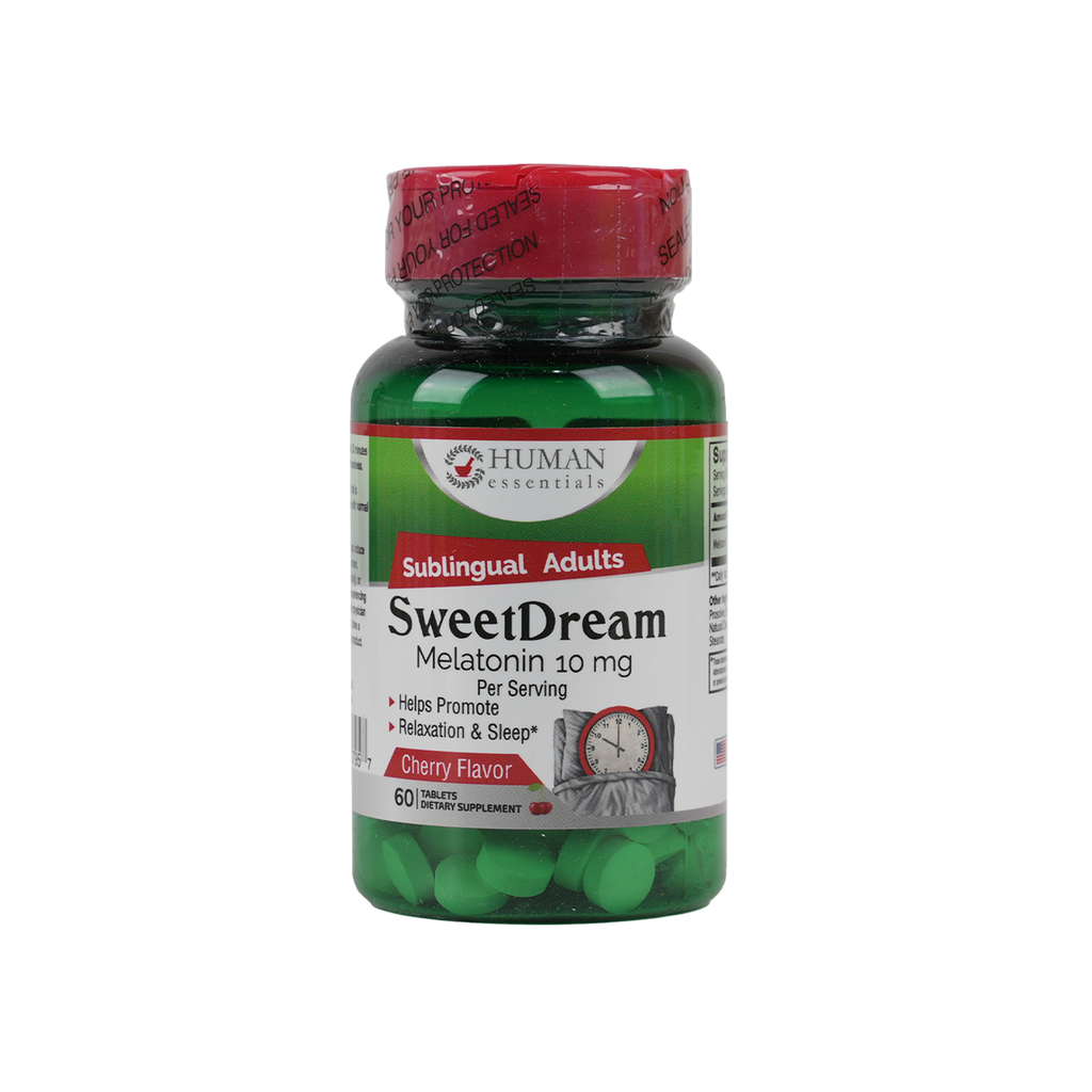 HUMAN SWEET DREAM MELATONIN 10MG 60TAB