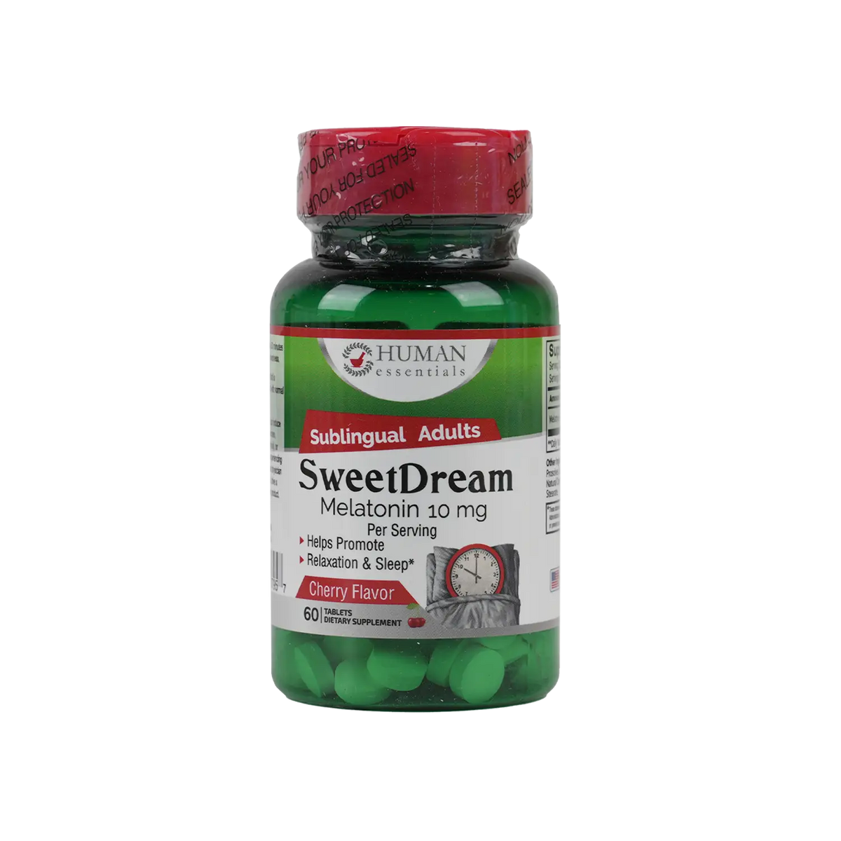 46908-Human Sweet Dream Melatonin 10mg 60tab