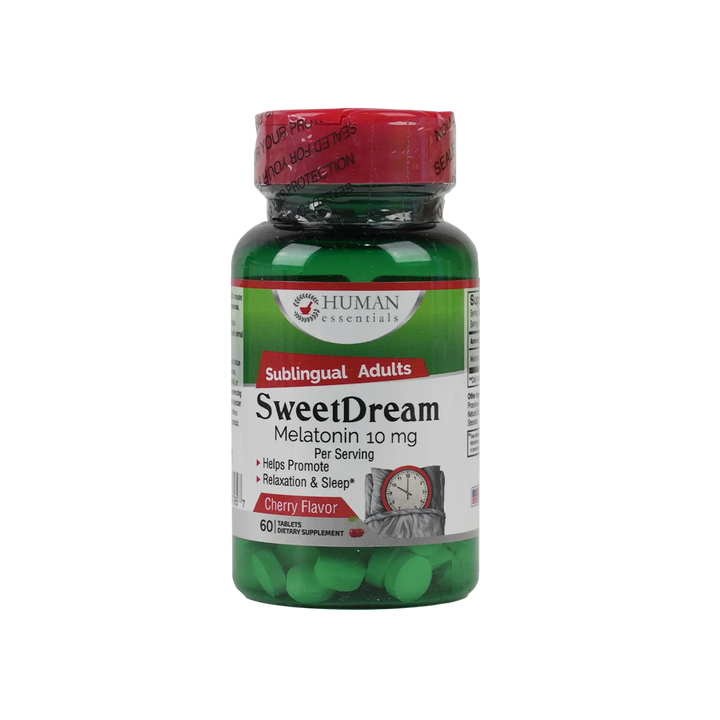 46908-Human Sweet Dream Melatonin 10mg 60tab