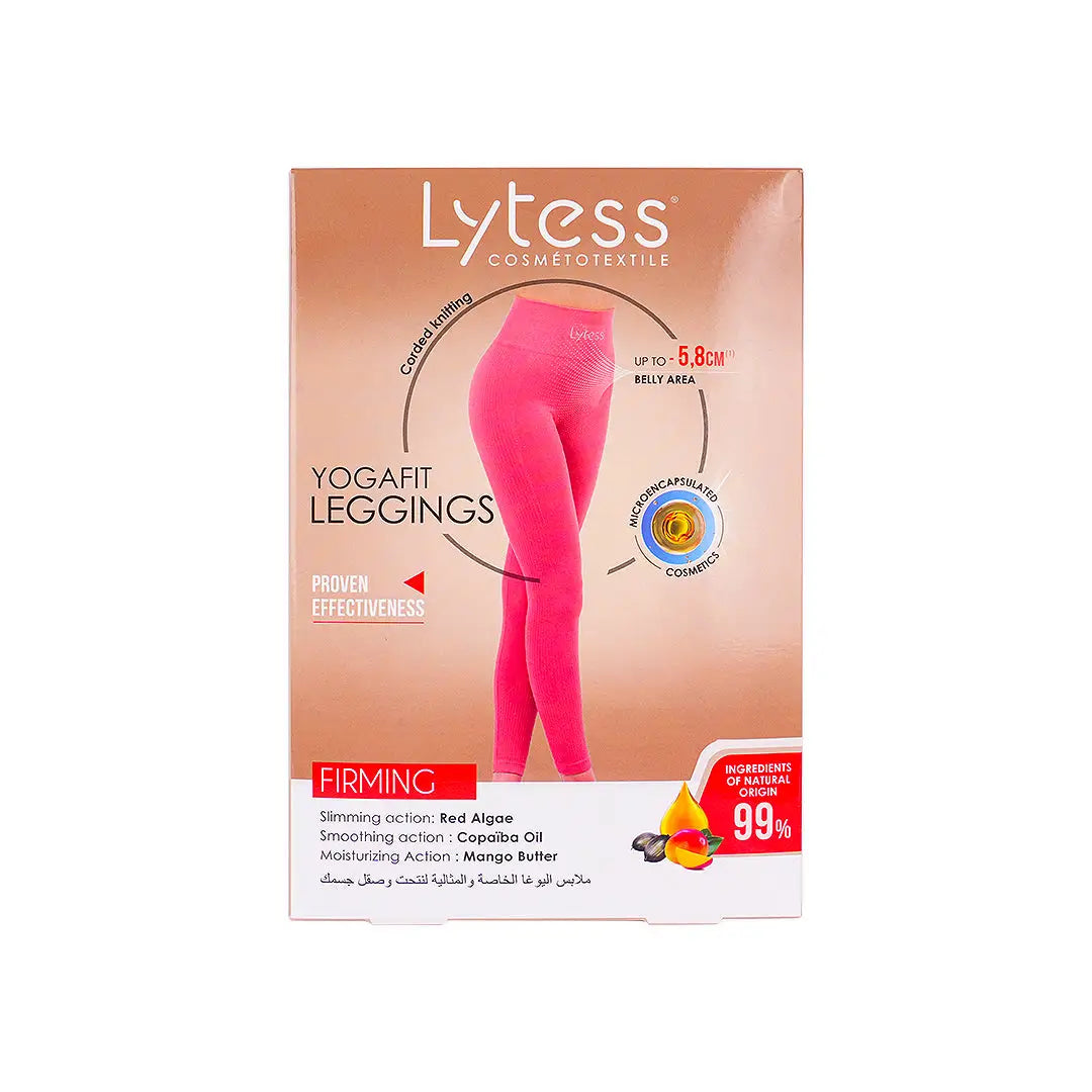 Lytess Yogafit Firming Leggings Pink L/XL +0