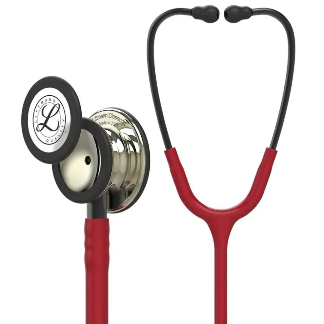 46920-Littmann Classic III Stethoscope-Burgndy +2