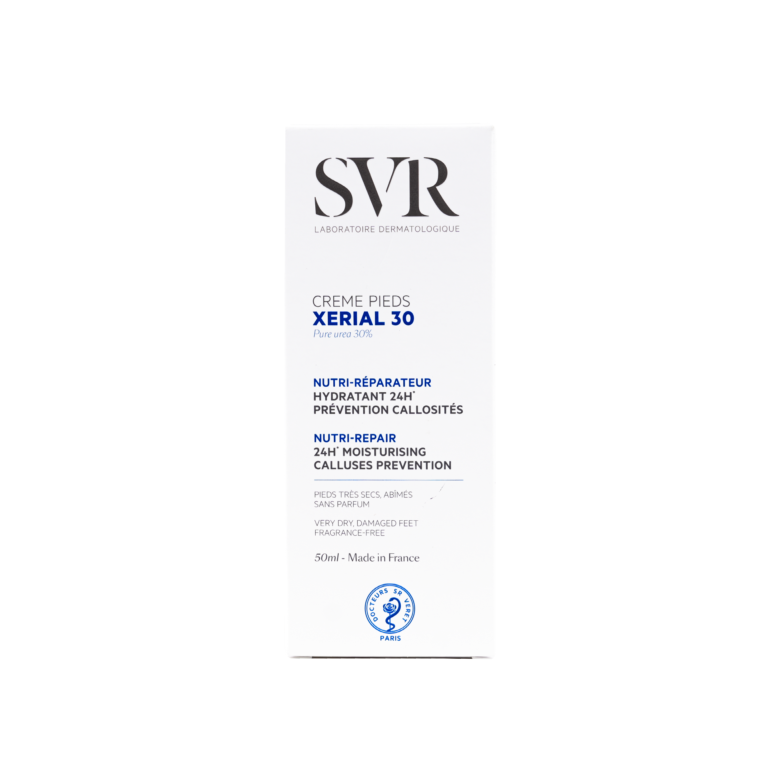 SVR XERIAL 30 CREAM PIEDS 50ML