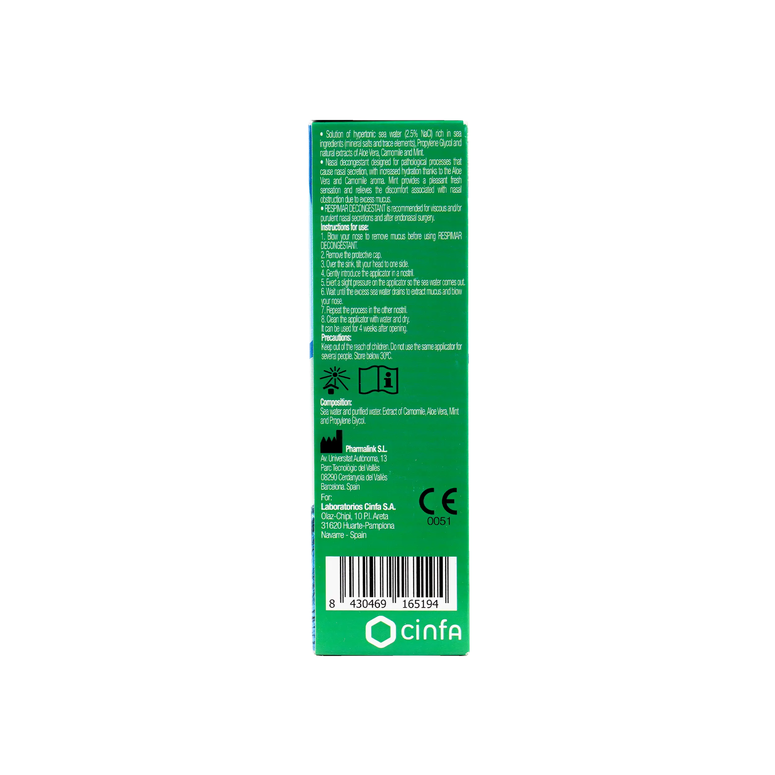 Respimar Decongestant Go Nasal Spray 30Ml