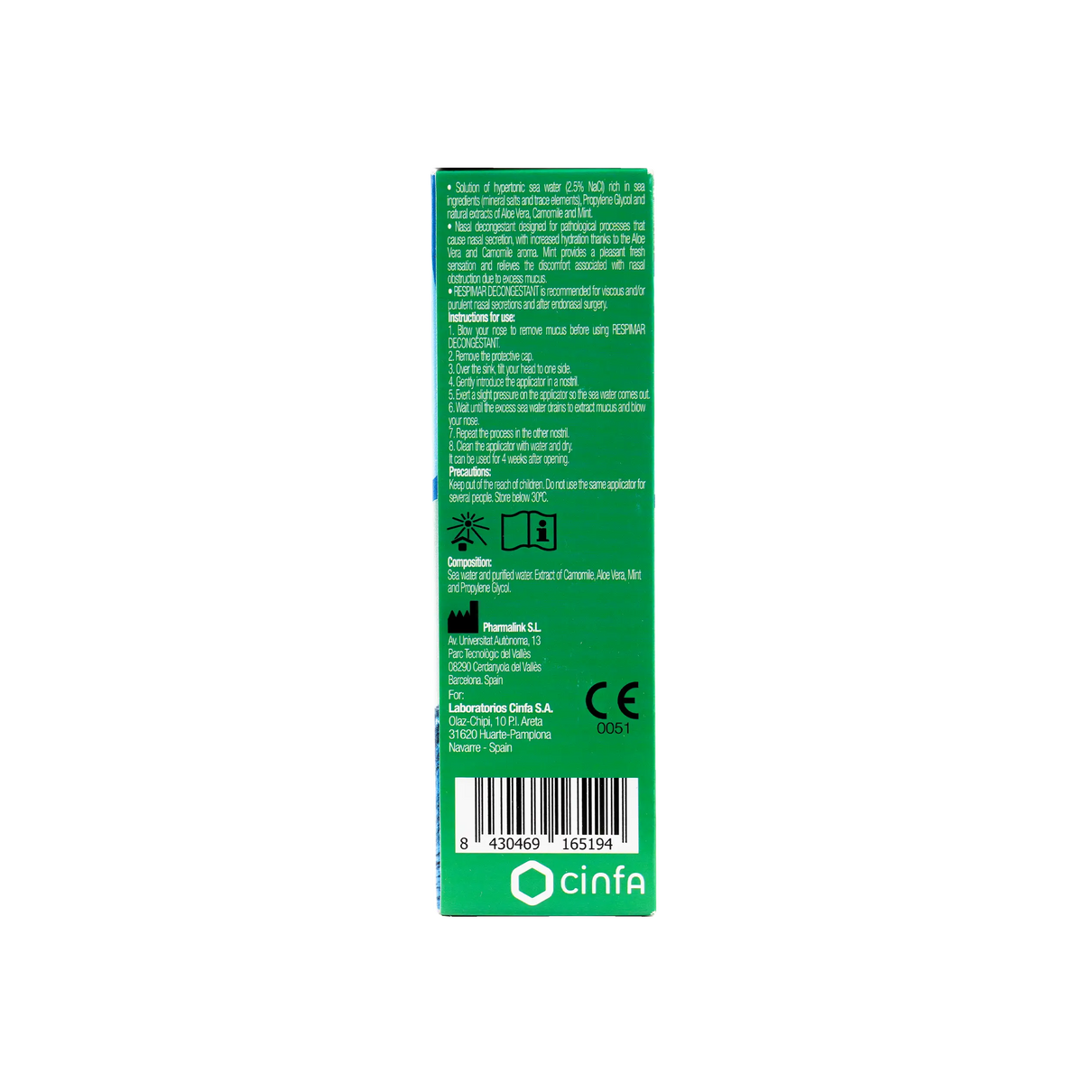 46949-Respimar Decongestant Go Nasal Spray 30Ml +1