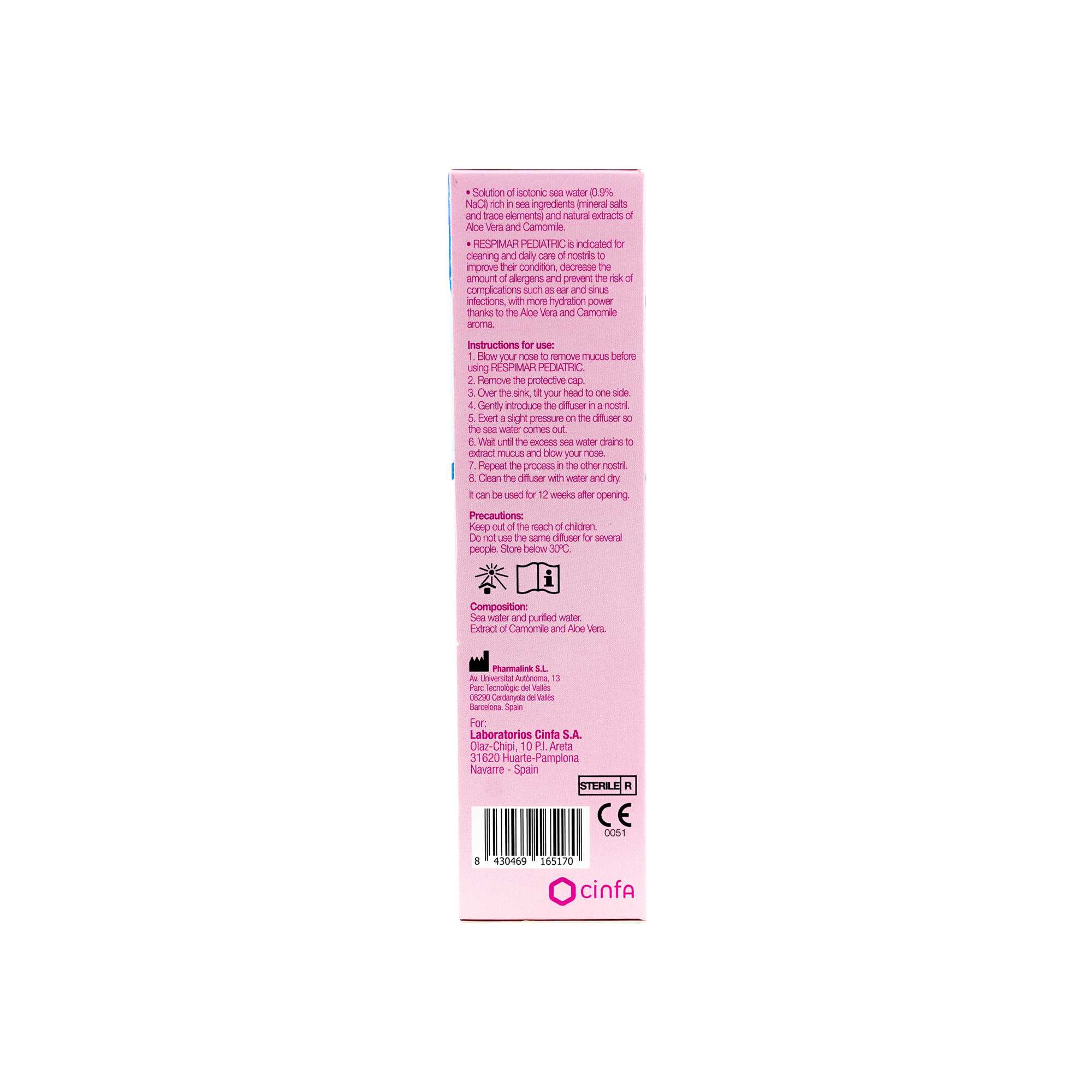 RESPIMAR PEDIATRIC NASAL SPRAY 120ML