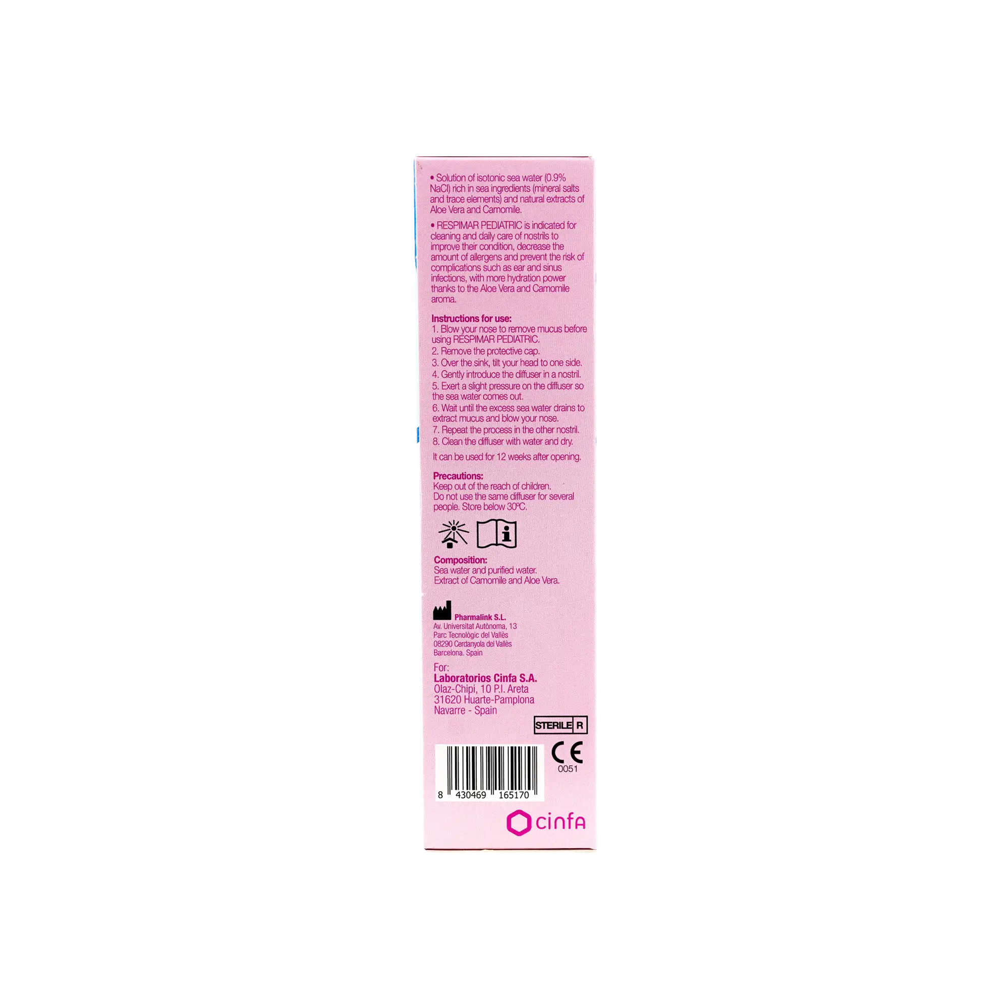 Respimar Pediatric Nasal Spray 120Ml
