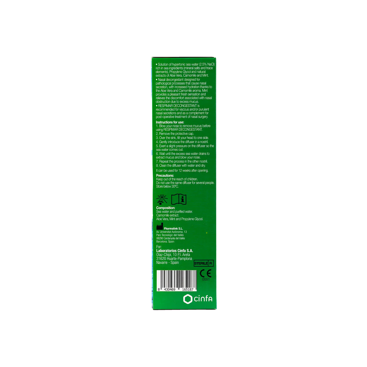 46952-Respimar Decongestant Nasal Spray 120Ml +1