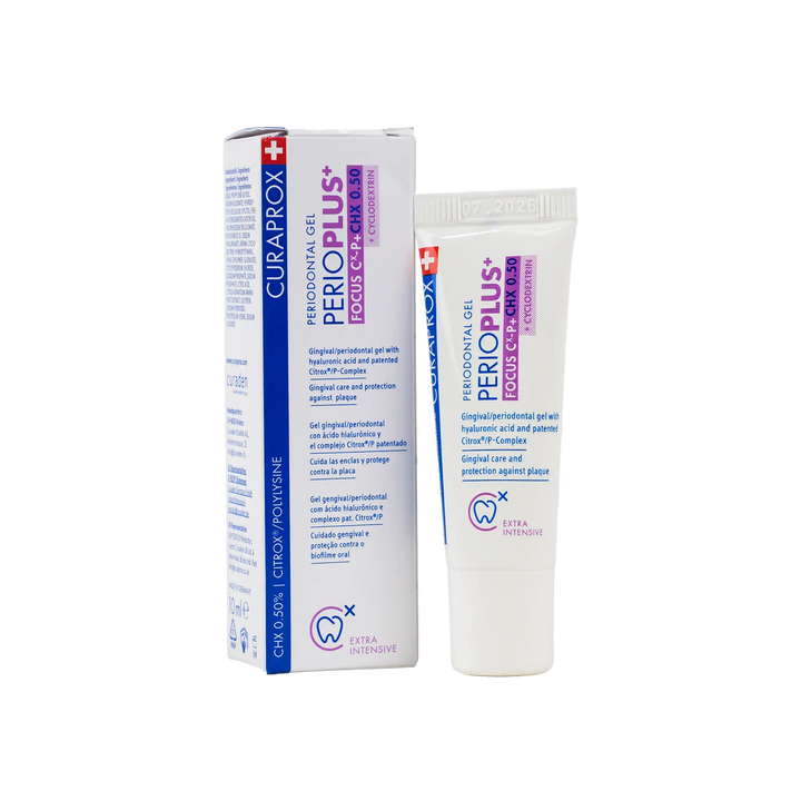 46956-Curaprox Perioplus Focus CHX 0.50 Gel 10ml