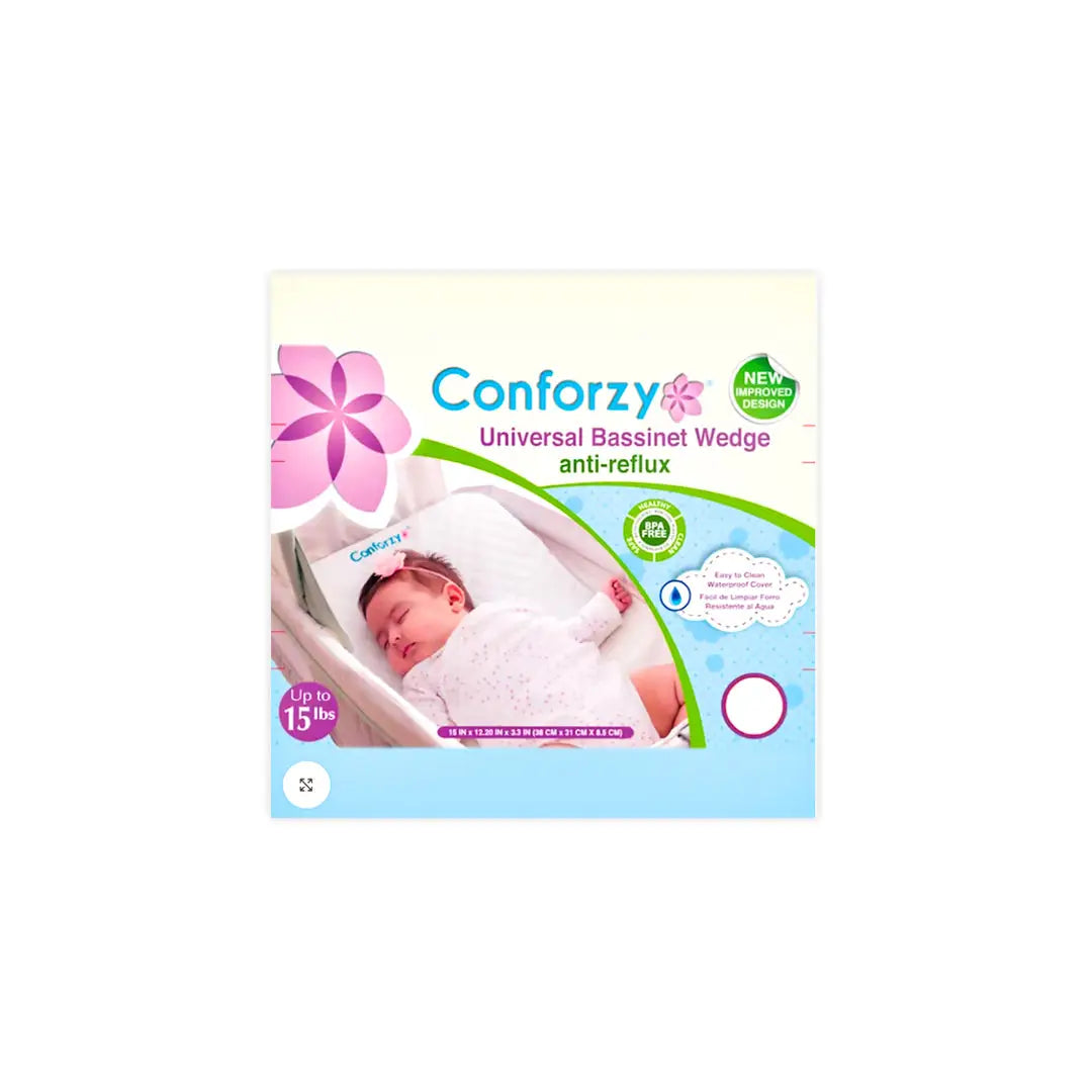 46962-Conforzy Bassinet Wedge Pillow Anti-Reflux