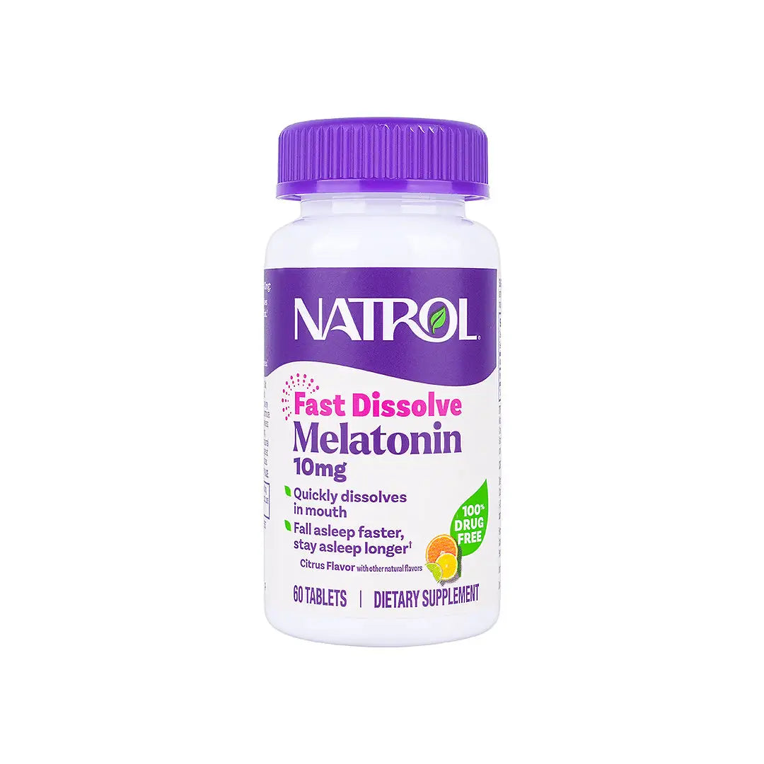 46984-Natrol Melatonin 10Mg 60 Tablets (Citrus) +1