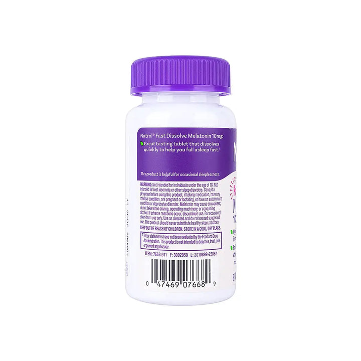 46984-Natrol Melatonin 10Mg 60 Tablets (Citrus) +3