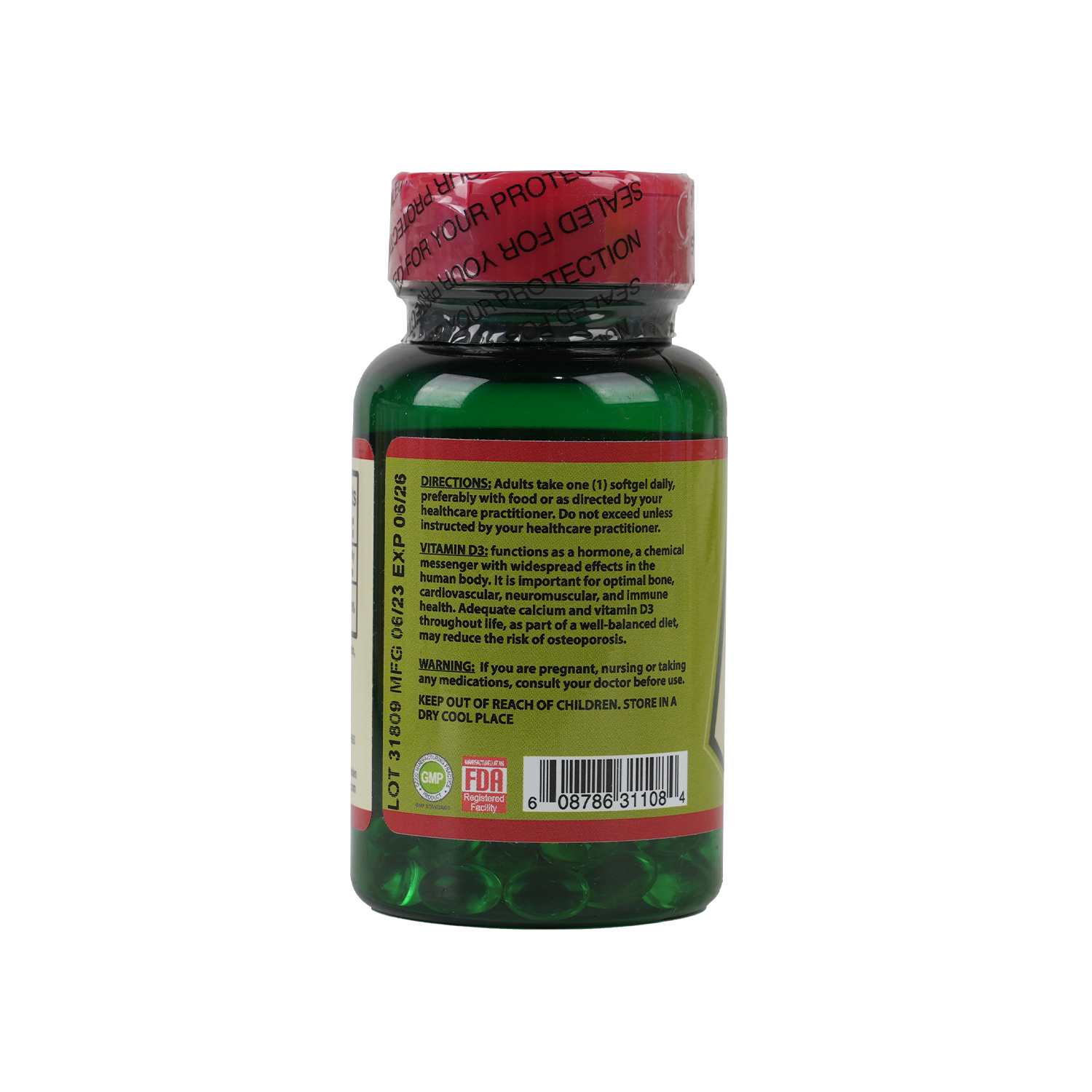 HUMAN VITAMIN-D 5000 IU 60 SOFTGELS