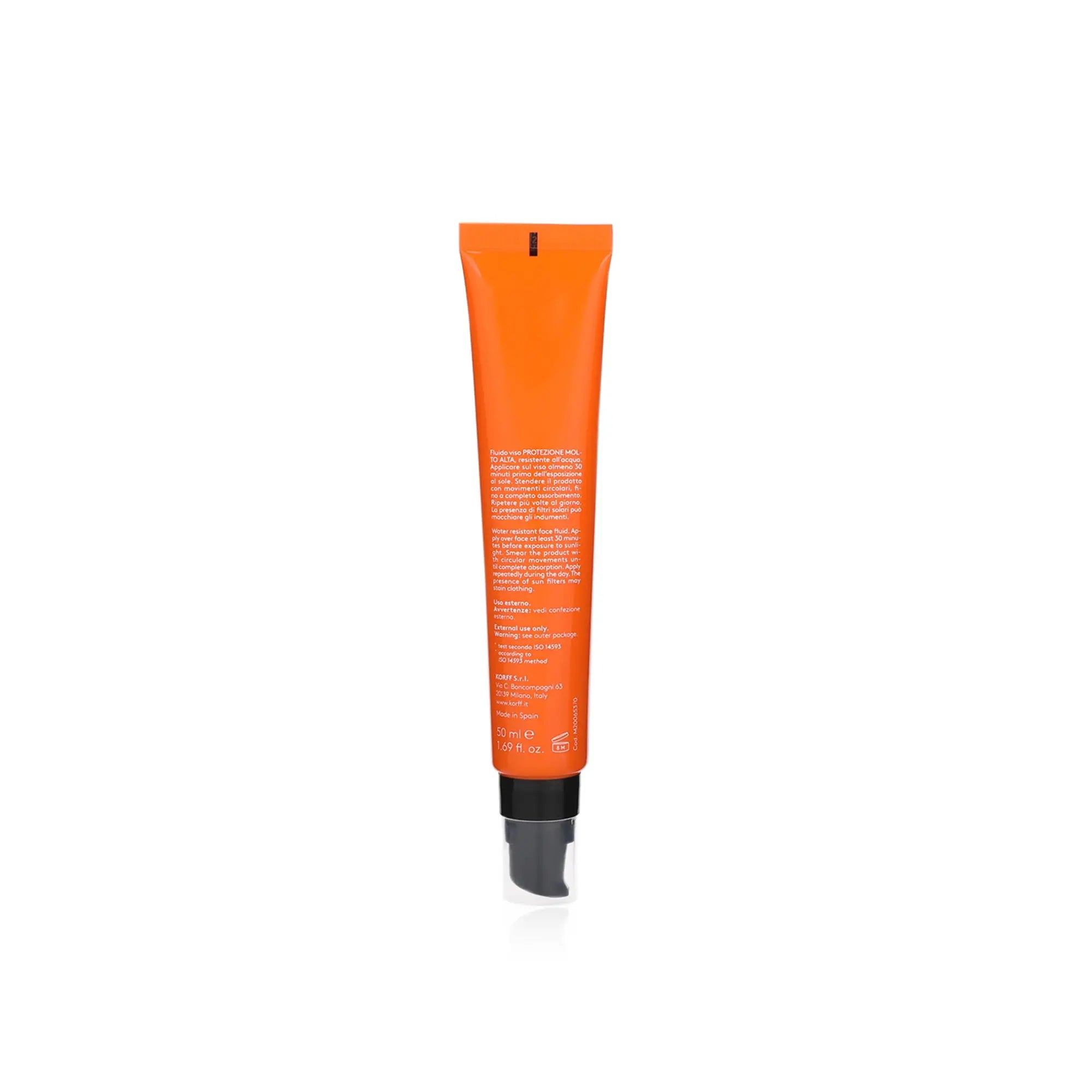 KORFF SUN SECRET ANTI-SPOT FACE FLUID MATT EFECT SPF50 + 50ML