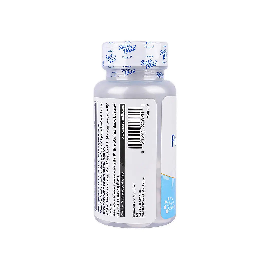 KAL Potassium Chloride 99Mg 100 Tablets
