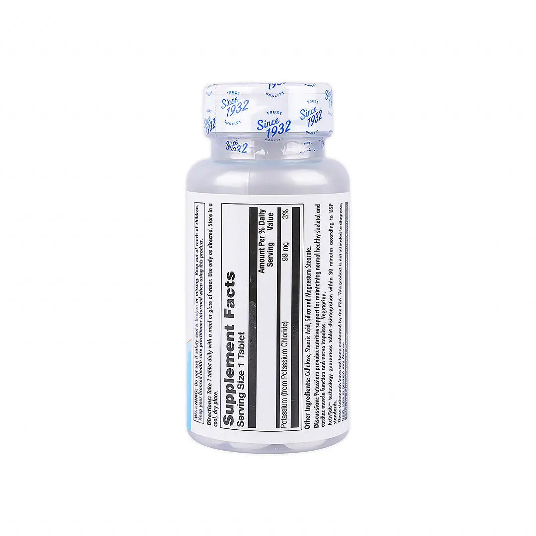 KAL Potassium Chloride 99Mg 100 Tablets