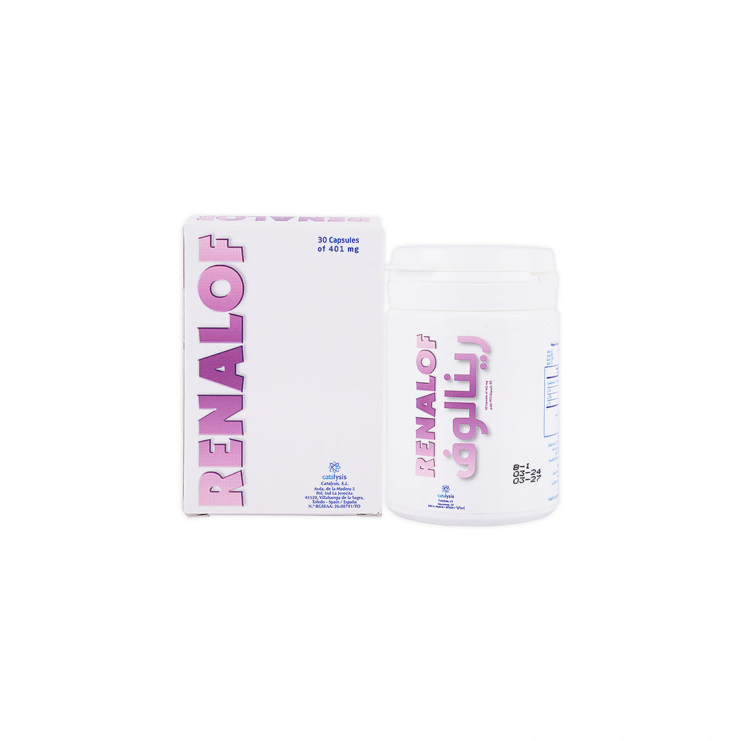 RENALOF 401MG 30 CAPSULES