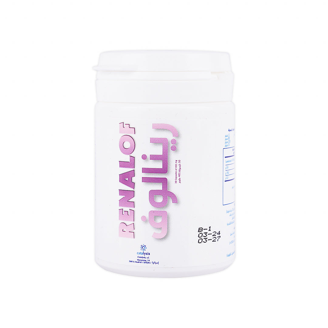 RENALOF 401MG 30 CAPSULES