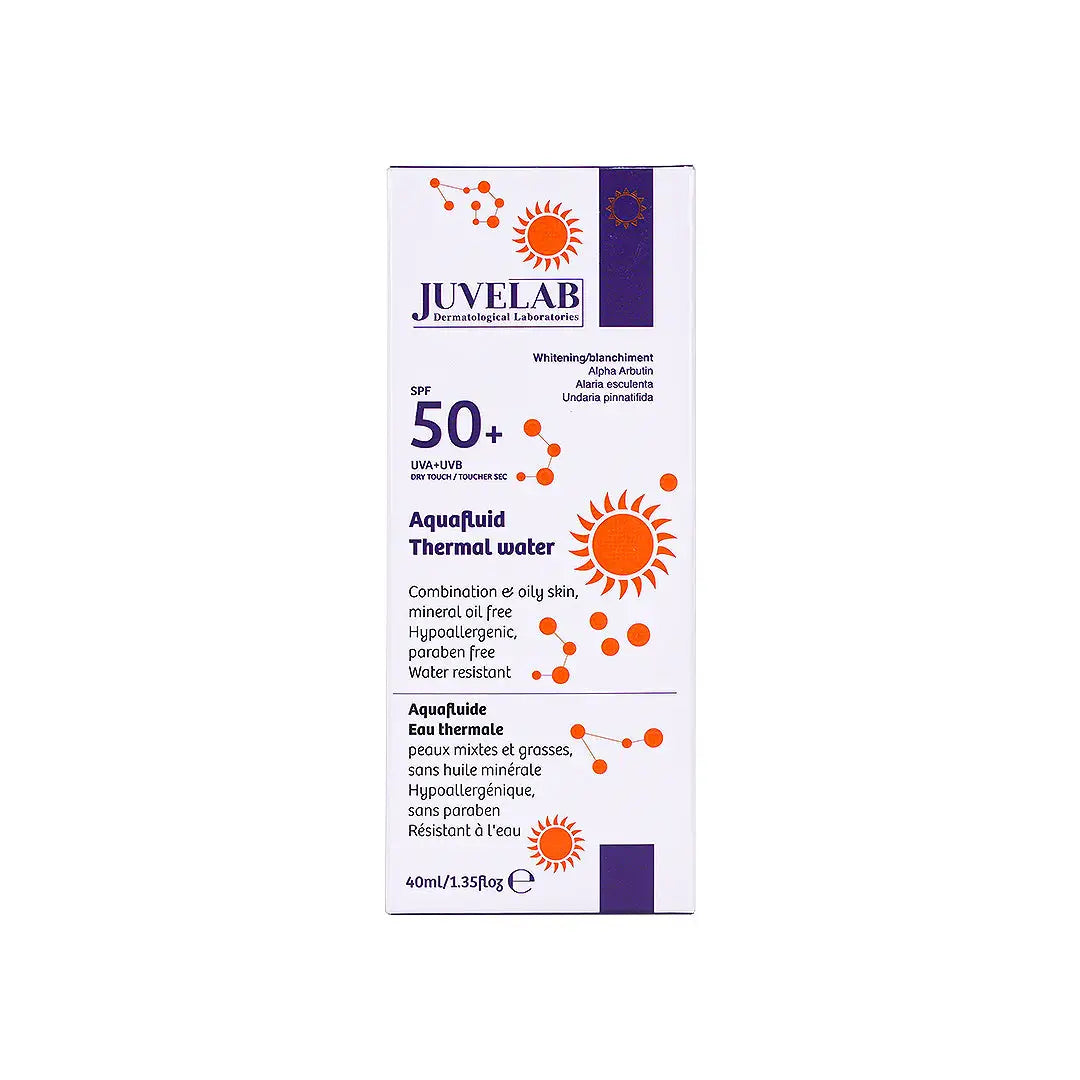 47016-Juvelab SPF50+ Aquafluid Whitening Cream 40Ml +2