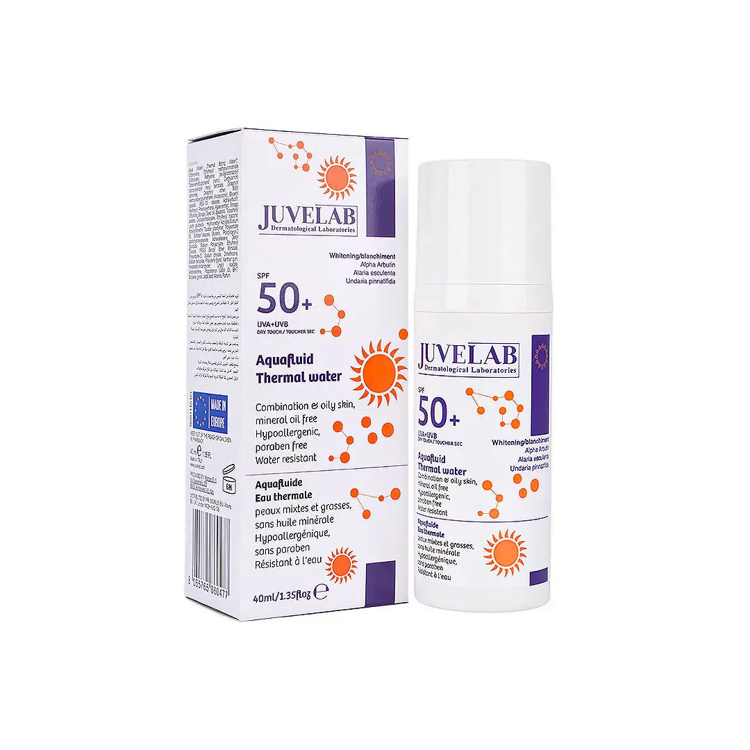 47016-Juvelab SPF50+ Aquafluid Whitening Cream 40Ml +1