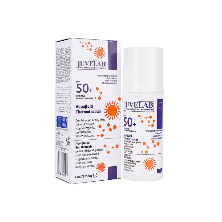 47016-Juvelab SPF50+ Aquafluid Whitening Cream 40Ml +1