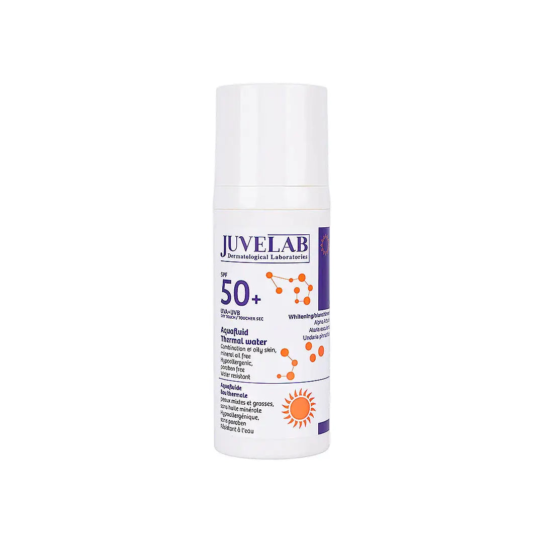 47016-Juvelab SPF50+ Aquafluid Whitening Cream 40Ml +3